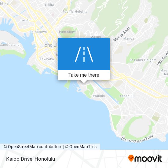 Kaioo Drive map