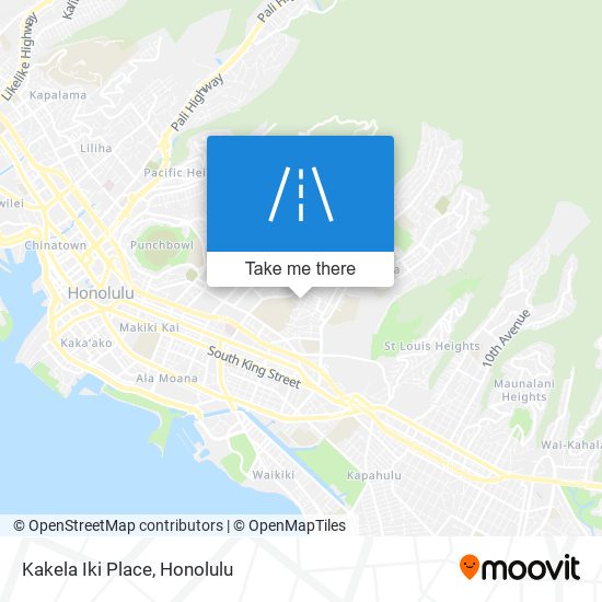 Kakela Iki Place map