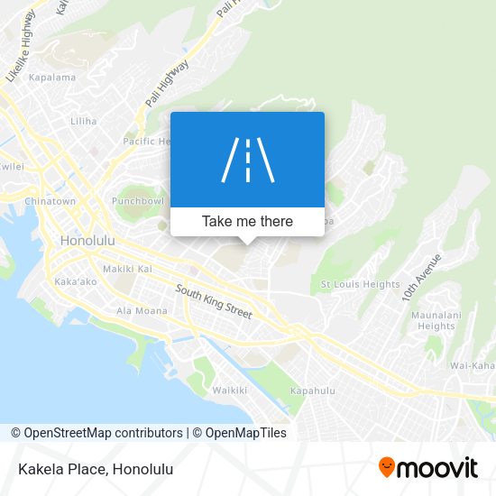 Mapa de Kakela Place