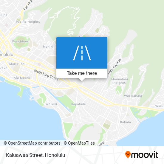 Kaluawaa Street map