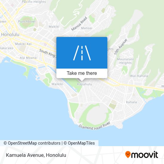 Mapa de Kamuela Avenue