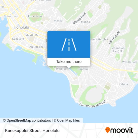 Mapa de Kanekapolei Street