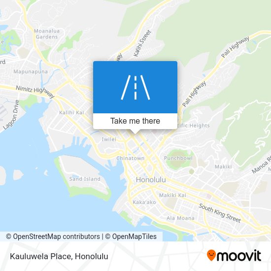 Mapa de Kauluwela Place