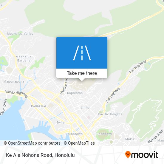 Ke Ala Nohona Road map
