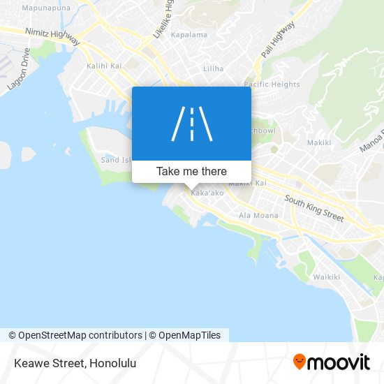 Keawe Street map