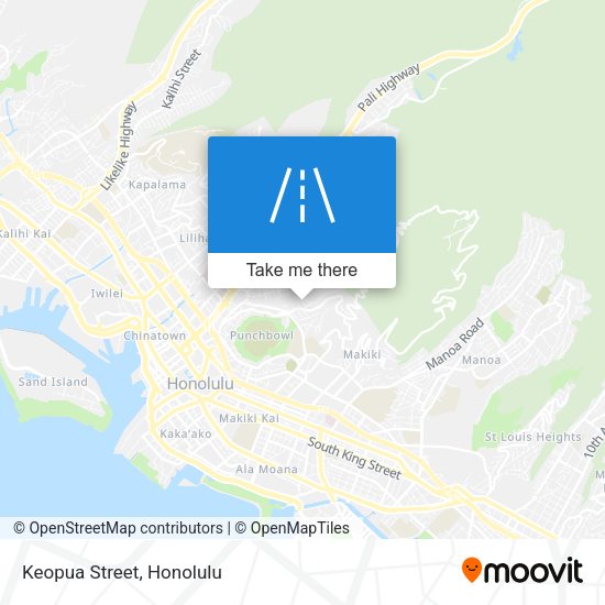 Mapa de Keopua Street