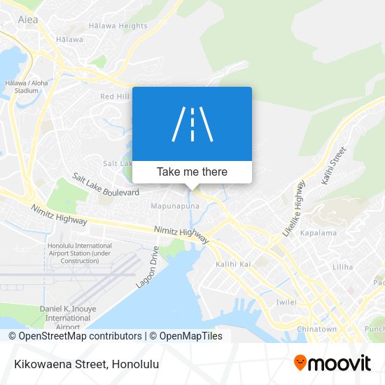 Mapa de Kikowaena Street
