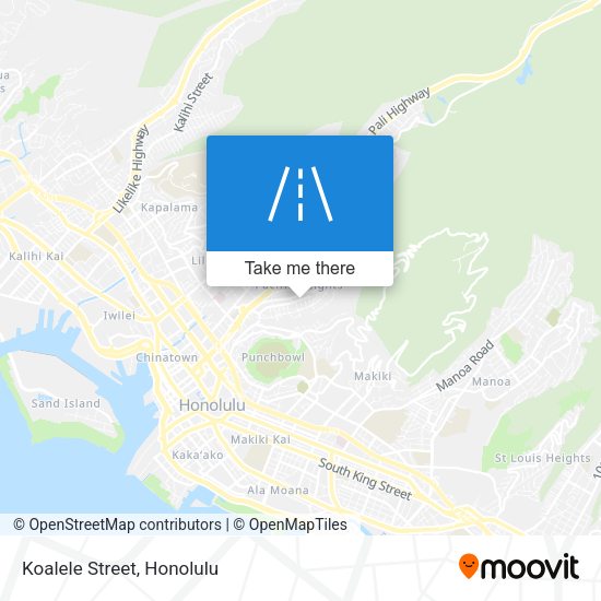 Mapa de Koalele Street