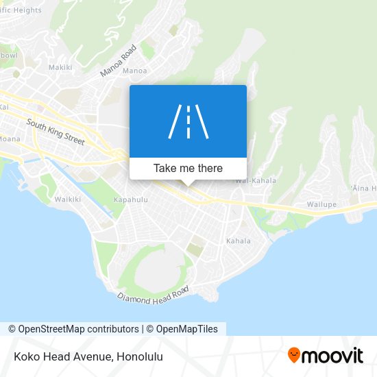 Mapa de Koko Head Avenue