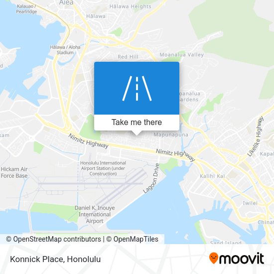 Mapa de Konnick Place