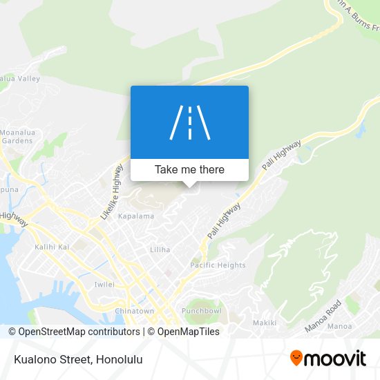 Mapa de Kualono Street