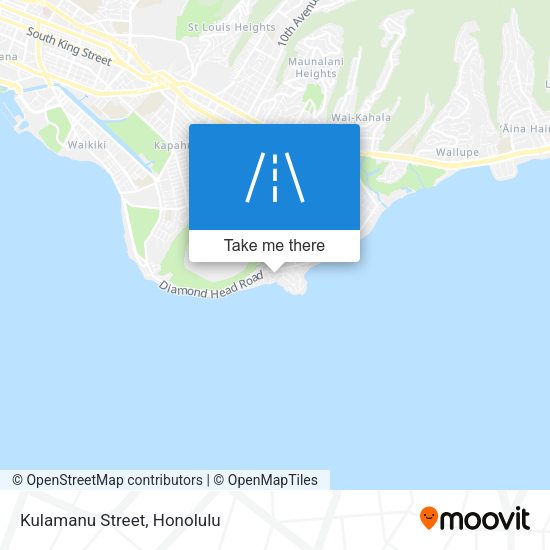 Mapa de Kulamanu Street