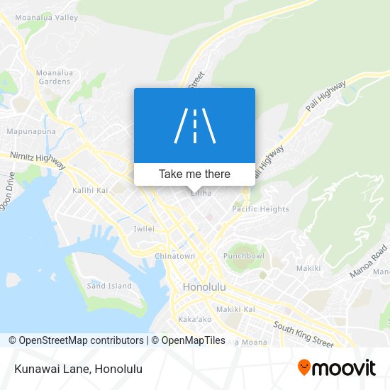 Mapa de Kunawai Lane