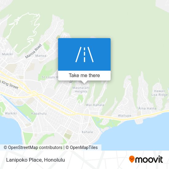 Mapa de Lanipoko Place