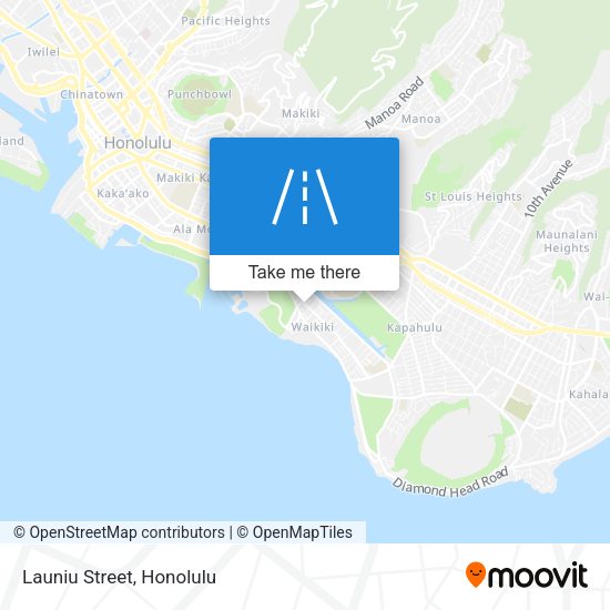 Mapa de Launiu Street