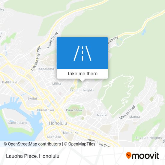 Mapa de Lauoha Place