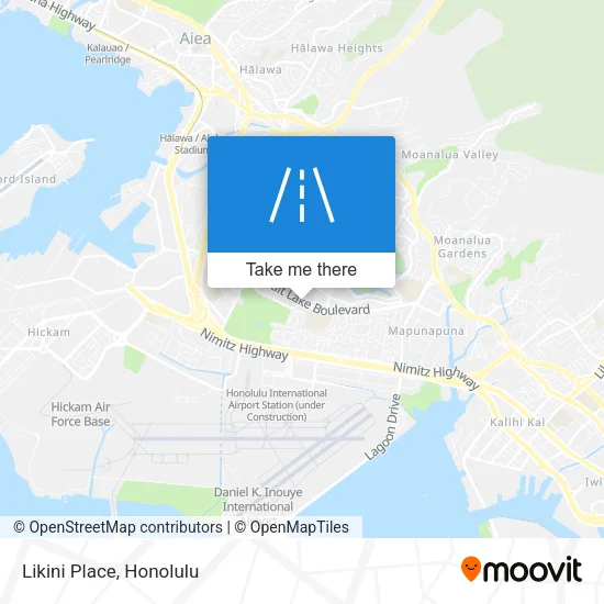 Likini Place map