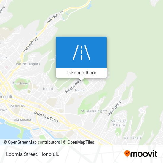 Mapa de Loomis Street