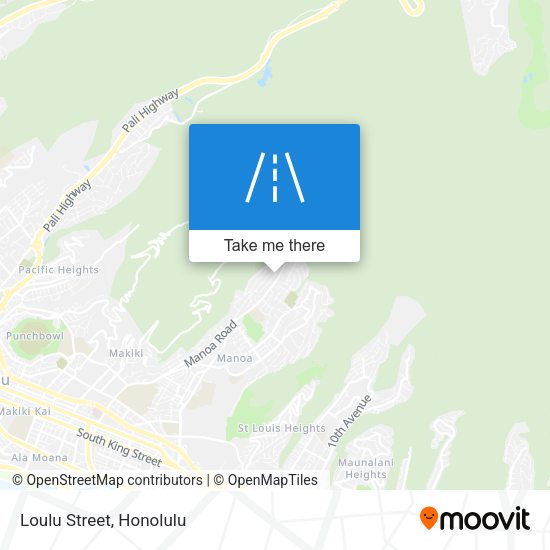 Mapa de Loulu Street