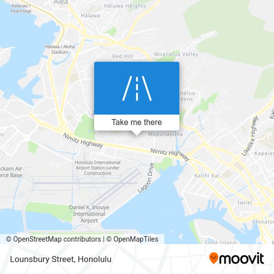 Mapa de Lounsbury Street