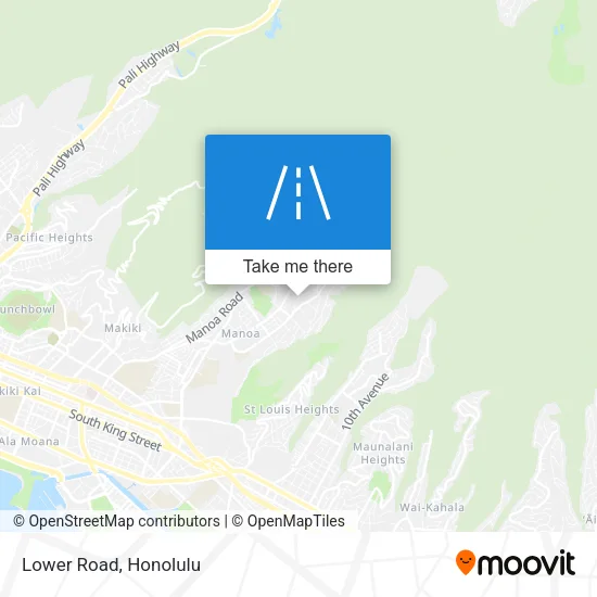Lower Road map