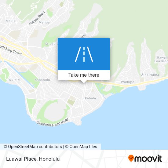 Mapa de Luawai Place