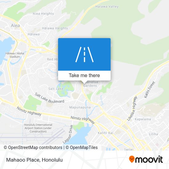 Mapa de Mahaoo Place