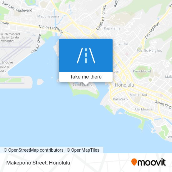 Mapa de Makepono Street