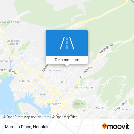 Mapa de Mamalu Place