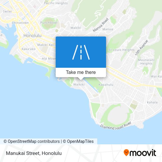 Manukai Street map