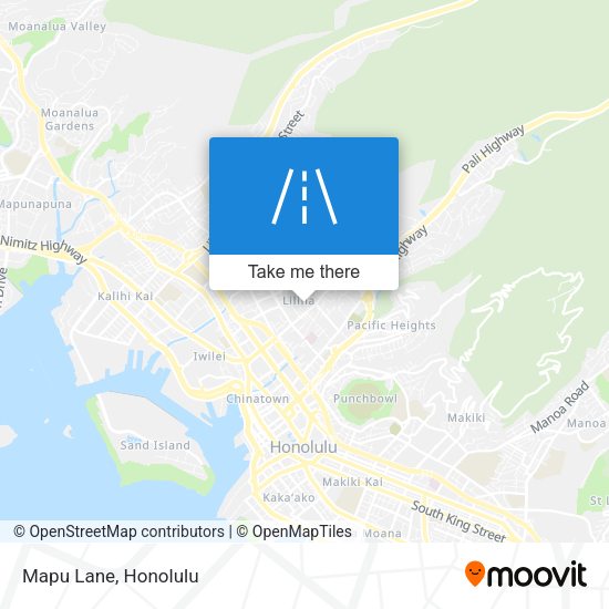 Mapa de Mapu Lane