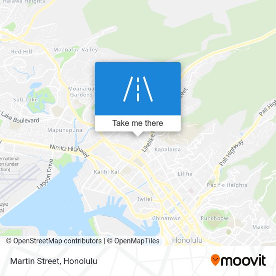 Mapa de Martin Street
