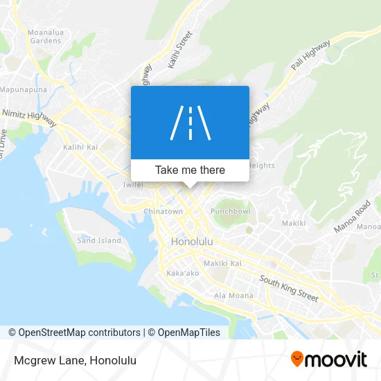 Mapa de Mcgrew Lane