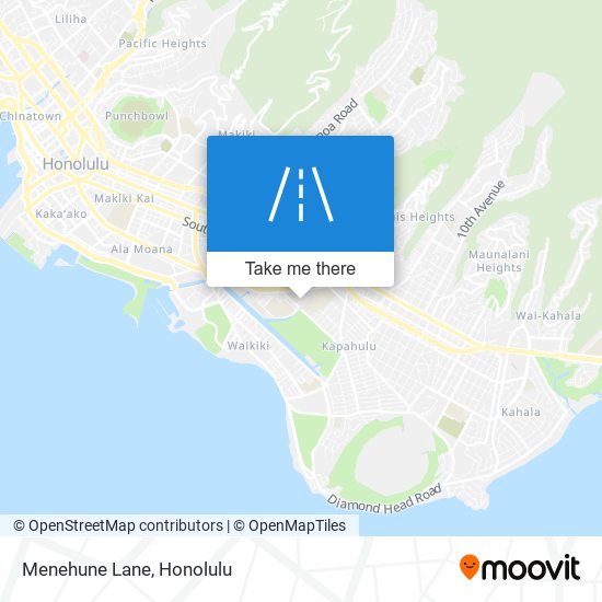 Mapa de Menehune Lane