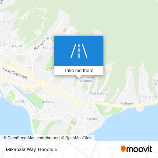 Mapa de Mikahala Way