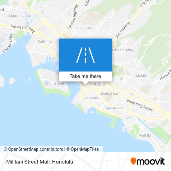 Mapa de Mililani Street Mall