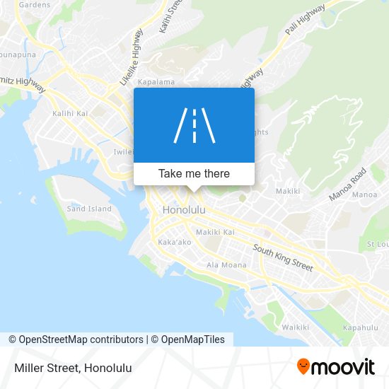 Mapa de Miller Street