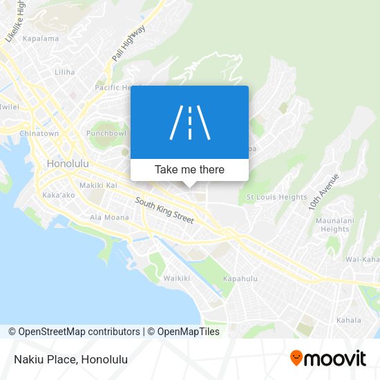 Mapa de Nakiu Place