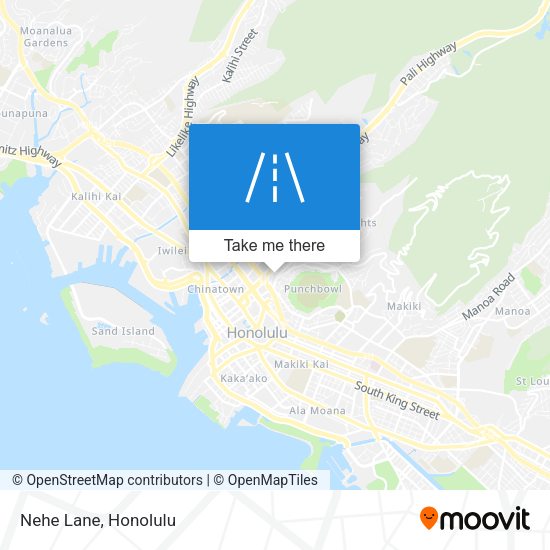 Mapa de Nehe Lane