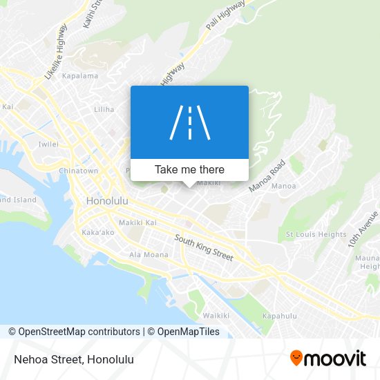 Mapa de Nehoa Street
