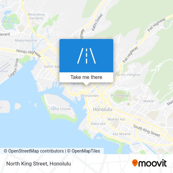 Mapa de North King Street