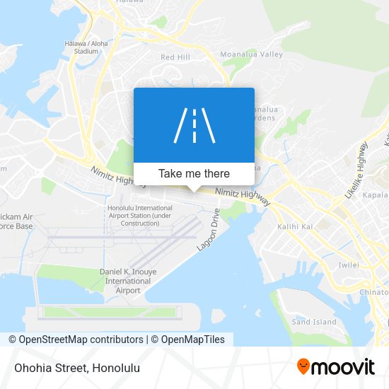 Mapa de Ohohia Street