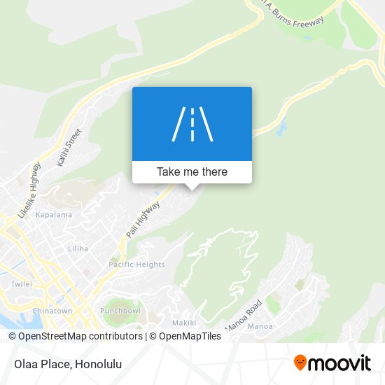 Olaa Place map