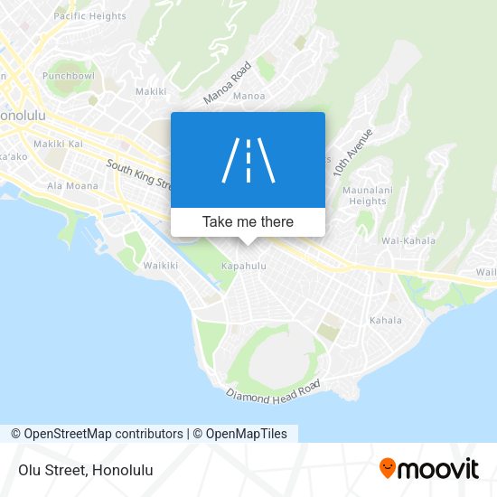 Mapa de Olu Street