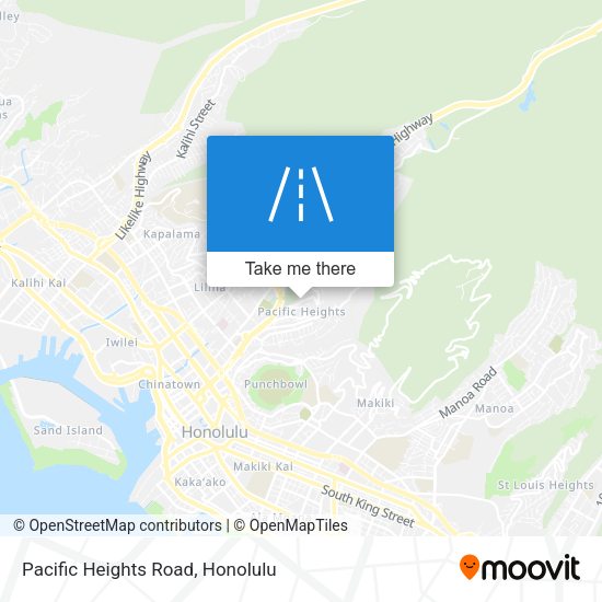 Pacific Heights Road map