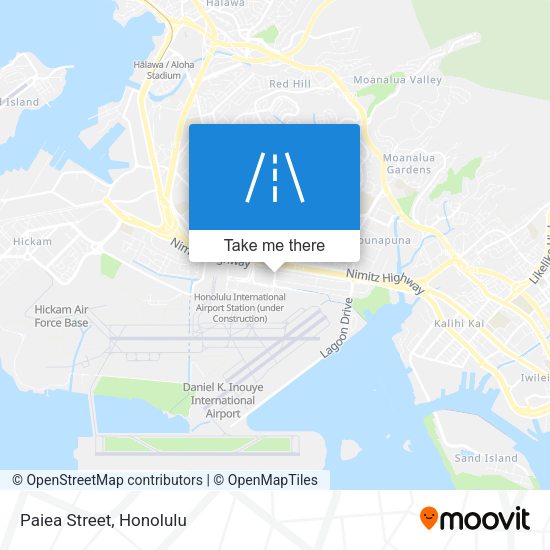 Mapa de Paiea Street