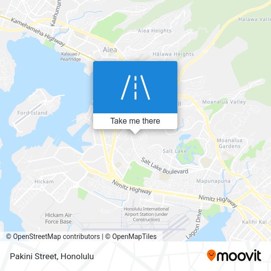 Mapa de Pakini Street