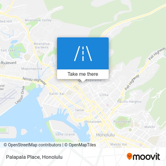 Mapa de Palapala Place