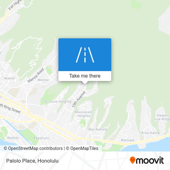 Mapa de Palolo Place