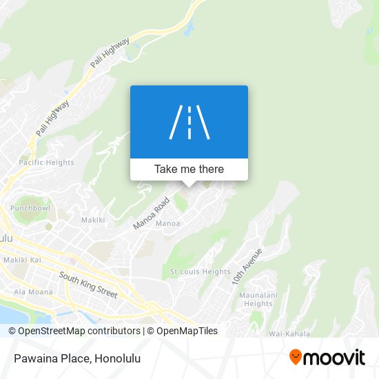 Pawaina Place map